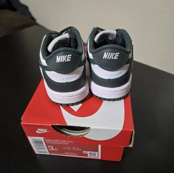 Brand new!! Brand new in the box, Nike Dunk Low athletic shoes size 3c