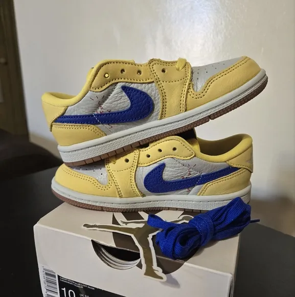 Brand new in the box,  Nike Jordan Low Cactus Jack shoes size 10c
