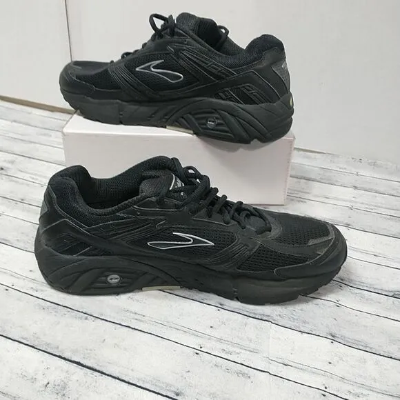 Brooks Addiction 9 Men's Black Running Training Sneakers Size 11. 5 D Medium