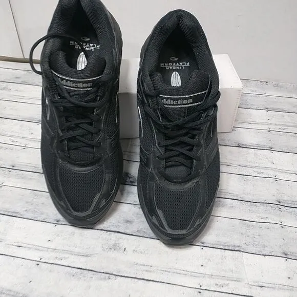Brooks Addiction 9 Men's Black Running Training Sneakers Size 11. 5 D Medium