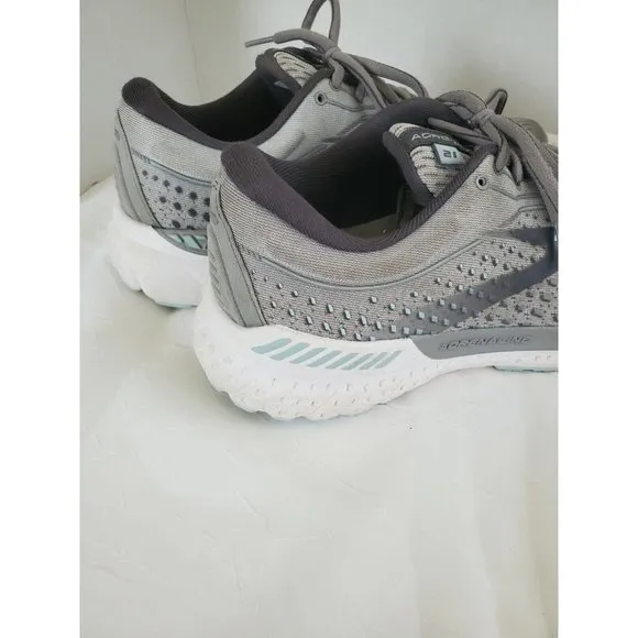 Brooks Adrenaline 21 Running Shoes Mens Size 10 Wide D Sneakers Athletic Gray