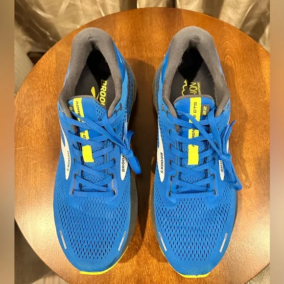 Brooks Adrenaline Blue GTS 22 Men's Running Shoes - Size: 11.5