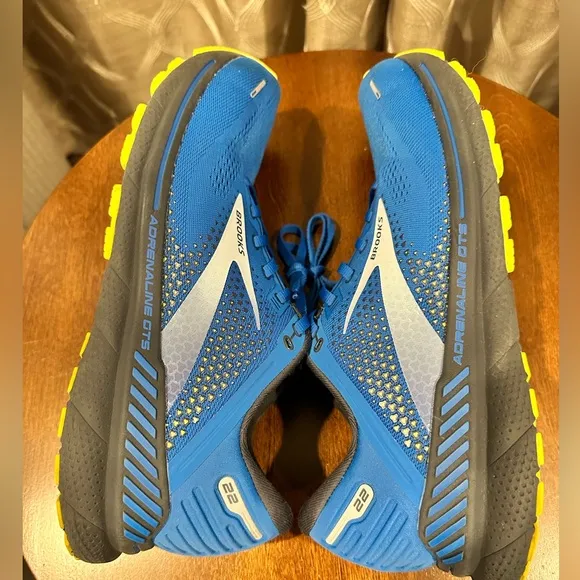 Brooks Adrenaline Blue GTS 22 Men's Running Shoes - Size: 11.5