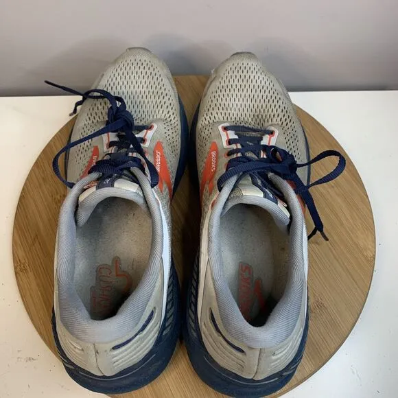 Brooks Adrenaline GTS 22 Mens Shoes Size 10.5 D Gray Running Athletic Sneakers