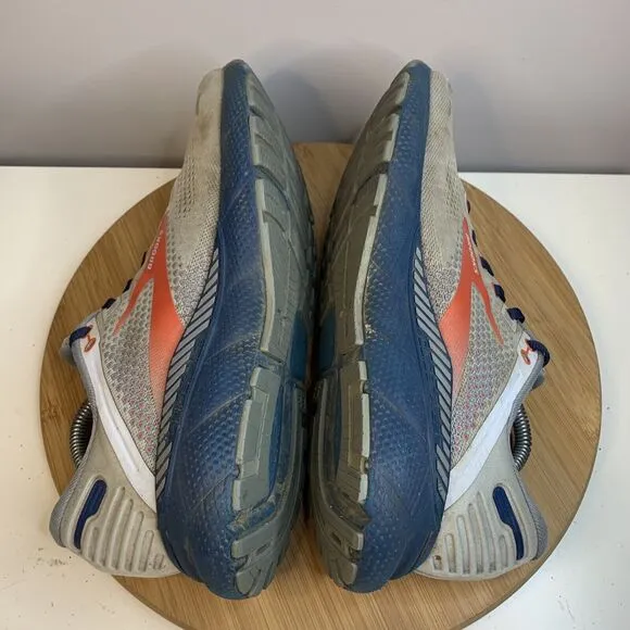 Brooks Adrenaline GTS 22 Mens Shoes Size 10.5 D Gray Running Athletic Sneakers