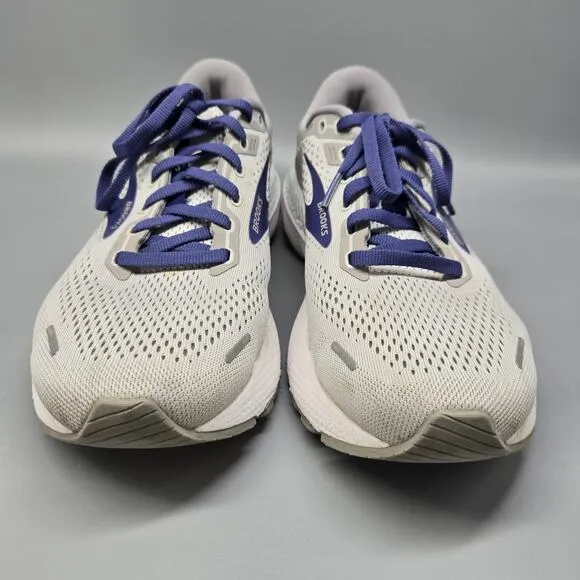 Brooks Alloy/Blue Adrenaline GTS 22 Running Sneakers Women Size 10.5 Narrow 2A