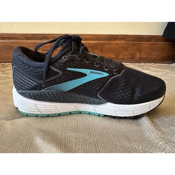 BROOKS Ariel 20 Womens‎ Running Shoes Walking Active Sneakers Black Blue 9 B