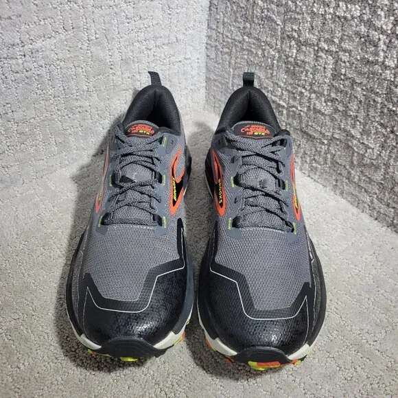 Brooks Cascadia 18 GTX Men's Size 12 Black Gore-Tex Running Sneakers 1104271D016