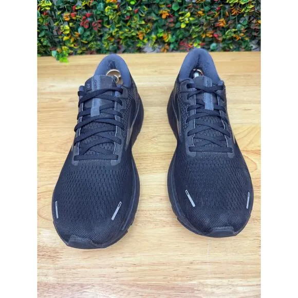 Brooks‎ Ghost 14 Running Shoes Sneakers Triple Black 1103691 Men 11.5 NO INSERTS