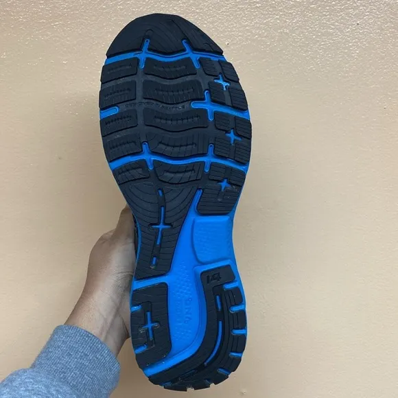Brooks Ghost 14 Running Sneakers “Black Blue”