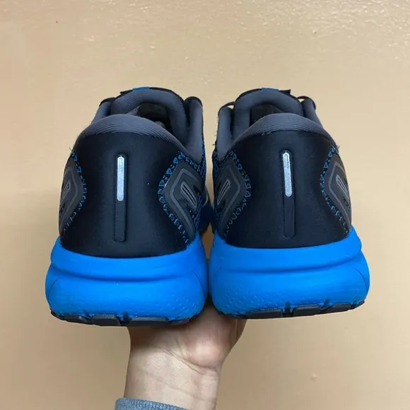 Brooks Ghost 14 Running Sneakers “Black Blue”