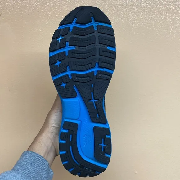 Brooks Ghost 14 Running Sneakers “Black Blue”