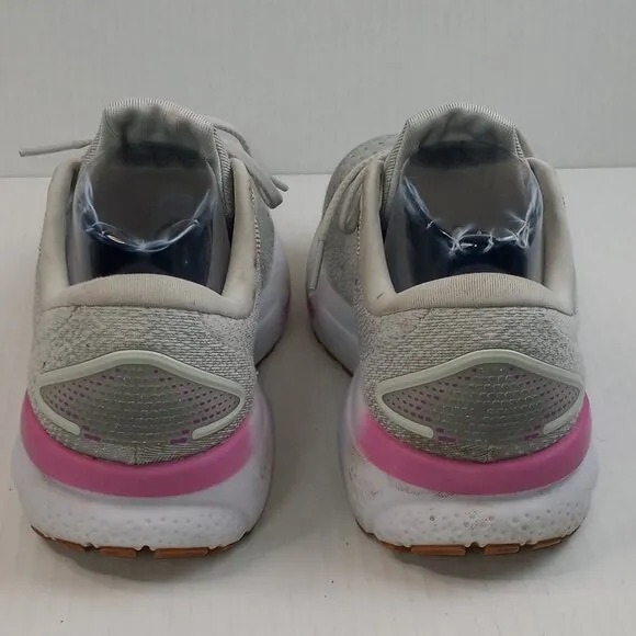 Brooks Ghost 16 Gray Purple Running Sneakers