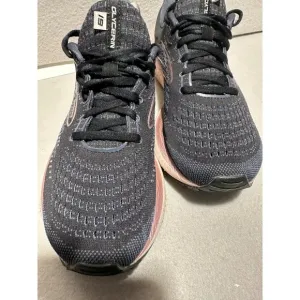Brooks Glycerin 19 Running Shoes Cushioned Athletic Sneakers Black Pink