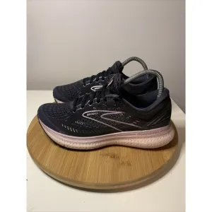 Brooks Glycerin 19 Womens Size 9 Running Shows Black Pink Sneakers Athletic