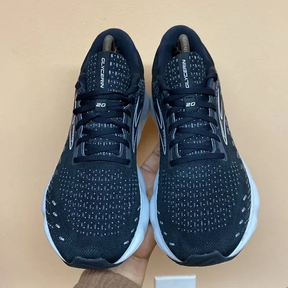 Brooks Glycerin 20 GTS “Black White Alloy” Men’s Running Sneakers