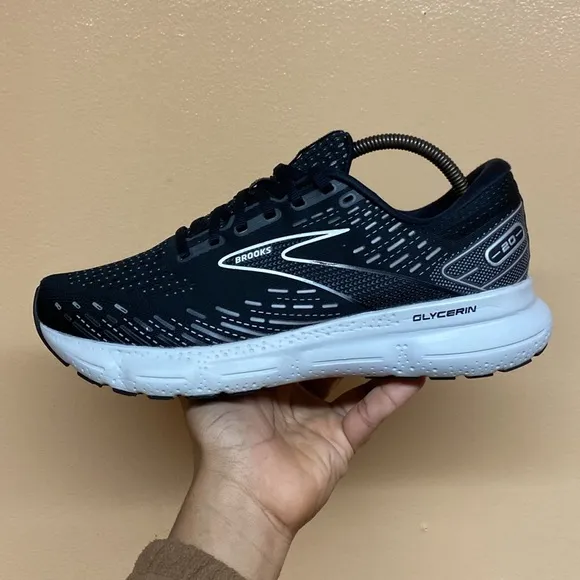 Brooks Glycerin 20 GTS “Black White Alloy” Men’s Running Sneakers