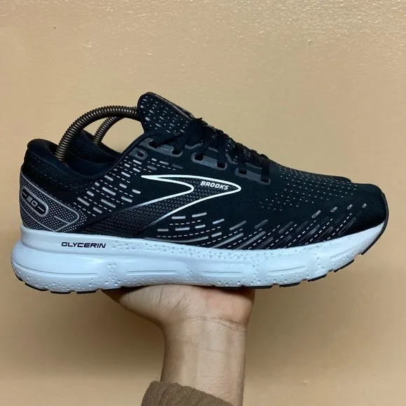 Brooks Glycerin 20 GTS “Black White Alloy” Men’s Running Sneakers