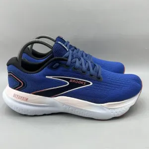 Brooks Glycerin 21 Running Sneakers Women's Size 9.5 D Blue White Comfort Shoes