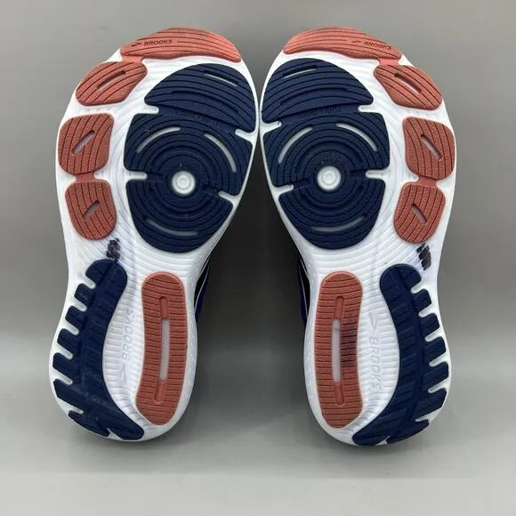 Brooks Glycerin 21 Running Sneakers Women's Size 9.5 D Blue White Comfort Shoes