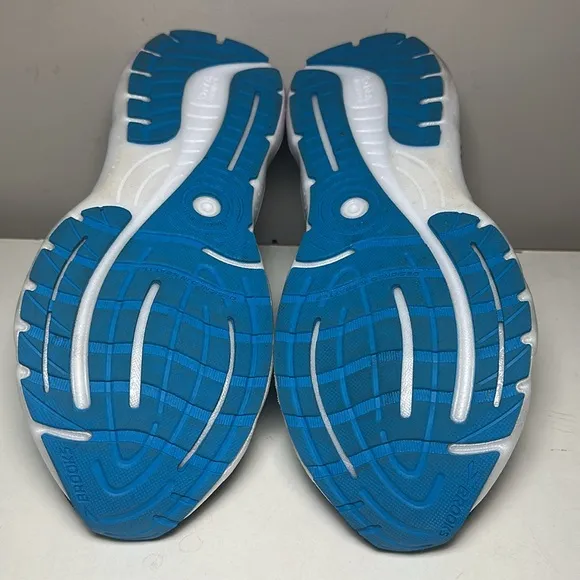 Brooks glycerin GTS 20 blue and purple running sneakers