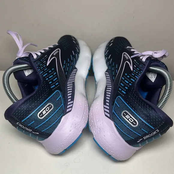 Brooks glycerin GTS 20 blue and purple running sneakers