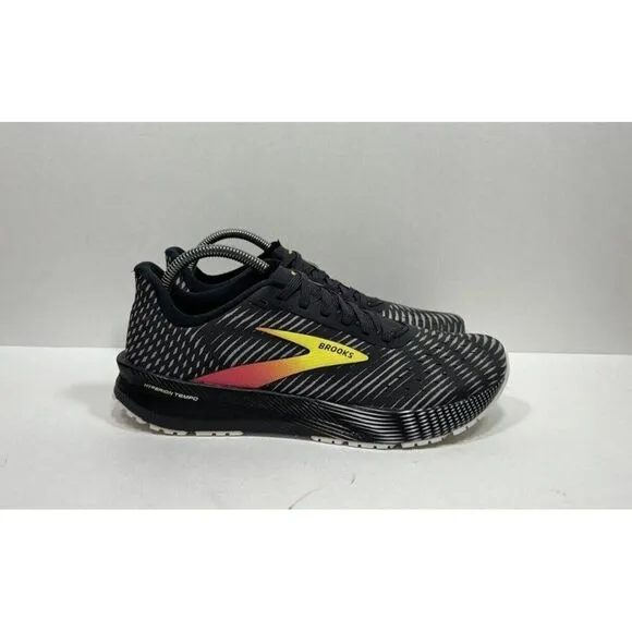 Brooks Hyperion Tempo Men's Size 8 Black Athletic Running Sneakers 1103391D074