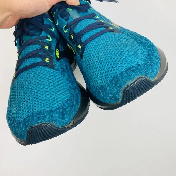 Brooks Levitate 3 Running Shoes Mens 10 Navy Green Sneakers 1103121D479