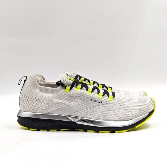 Brooks Men Ricochet 2 Grey Running Athletic Sneakers size 11