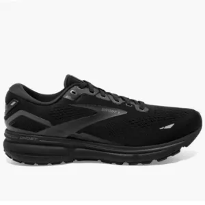 Brooks Men’s Ghost 15 Black Athletic Running Sneaker Supportive Size 12