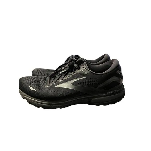 Brooks Men’s Ghost 15 Black Athletic Running Sneaker Supportive Size 12
