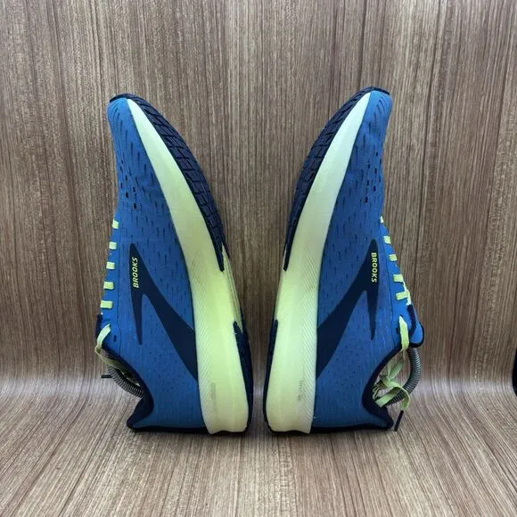 Brooks Mens Hyperion Tempo Blue Nightlife Peacoat Running Sneakers Size 11.5 D