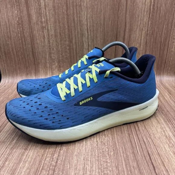 Brooks Mens Hyperion Tempo Blue Nightlife Peacoat Running Sneakers Size 11.5 D