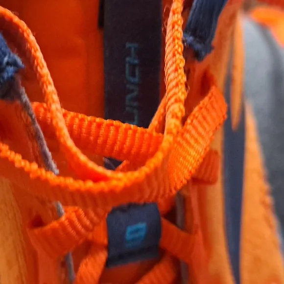 Brooks Mens Launch 9 Athletic/Running Orange/Navy ‎ Performance Sneakers S-8
