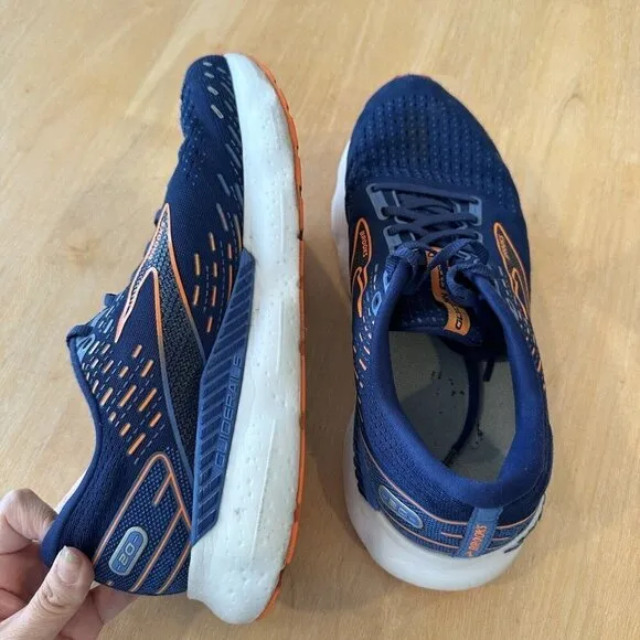 Brooks Men's Sneakers Size 11 Glycerin GTS 20 Running Trainer Comfort Blue