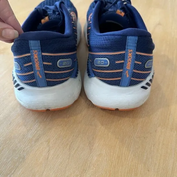 Brooks Men's Sneakers Size 11 Glycerin GTS 20 Running Trainer Comfort Blue