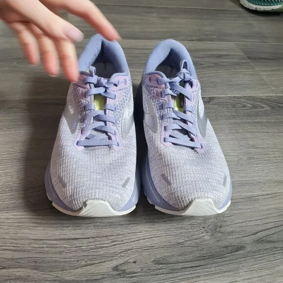 Brooks Sneakers Ghost 14 Womens 7.5 Light Purple Running Athletic