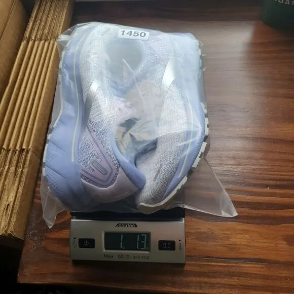 Brooks Sneakers Ghost 14 Womens 7.5 Light Purple Running Athletic