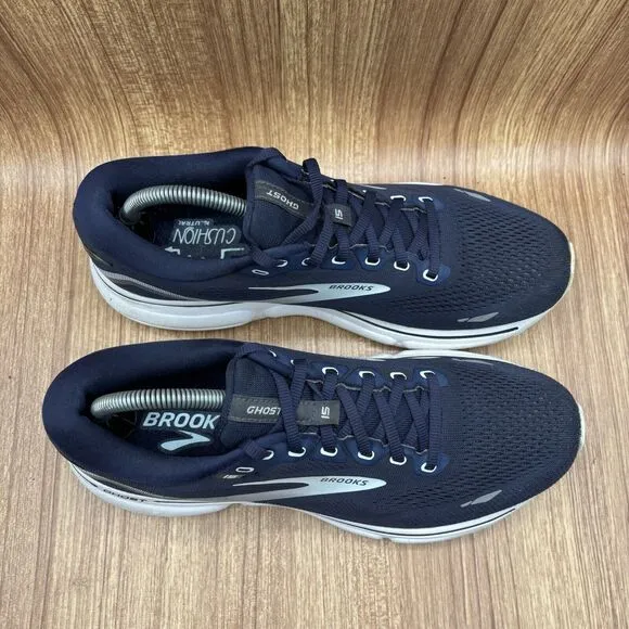 Brooks Womens Ghost 15 Running Shoes Size 11.5 B Peacock Pearl Salt Air Sneakers