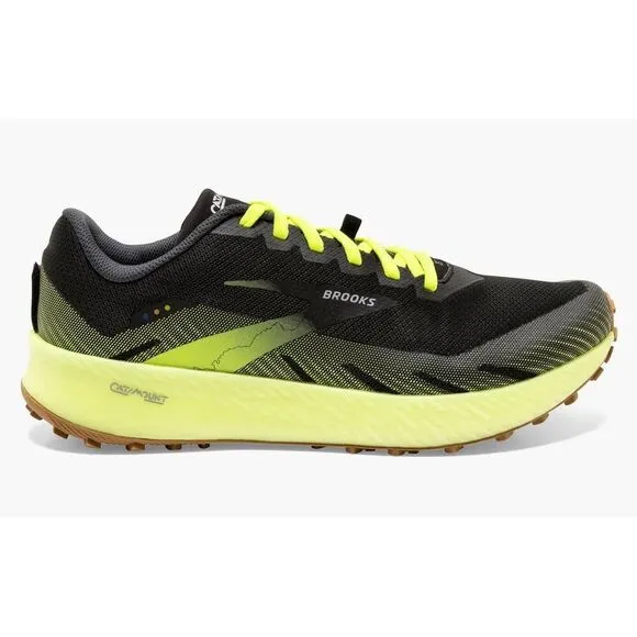 Brooks Catamount 110352-1D-013 Sneakers Men's US 7 Black Running Shoes EEE1701