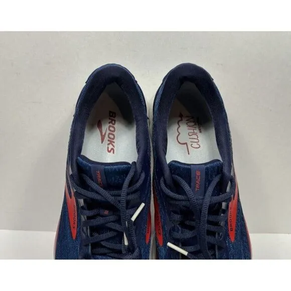 Brooks Trace 2 Men's Size 10.5 Blue Running Athletic Sneakers Shoes 1103881D420