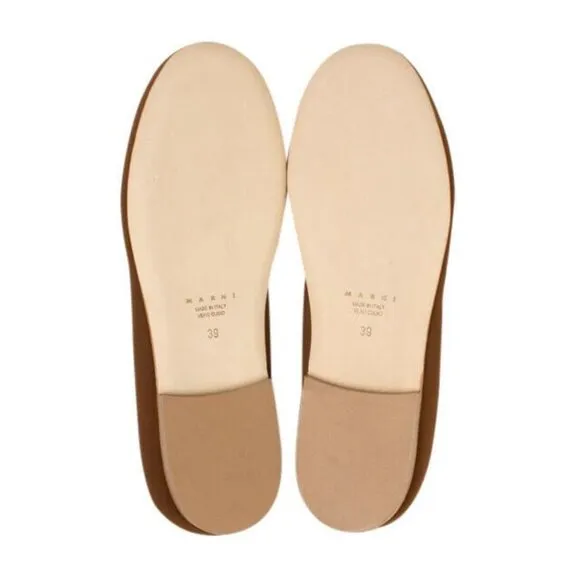 Brown Ballet Flat Shoes Size 11