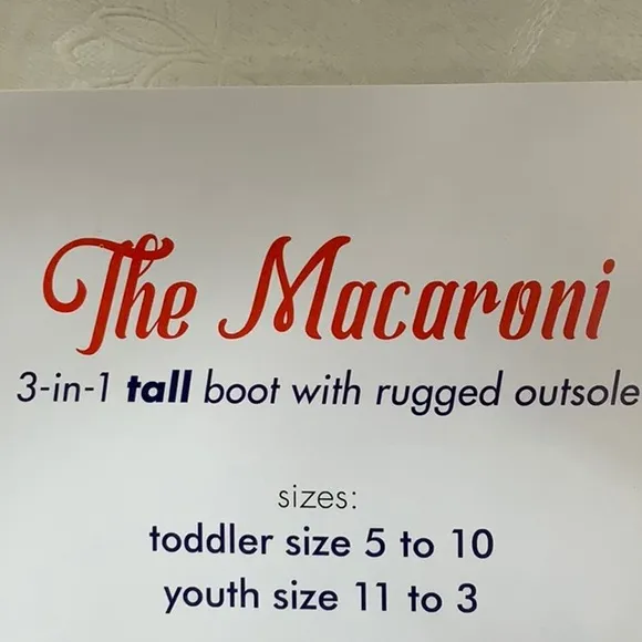 Butler MACARONI 3-IN-1 BOOT