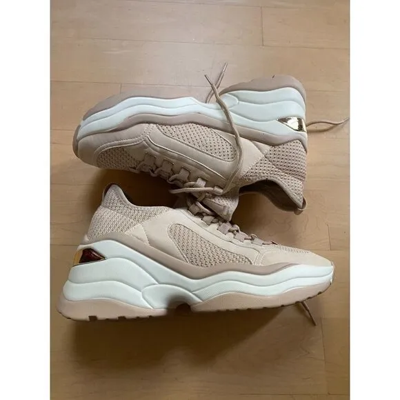 Call it Spring BNWT &quot;Alexxa Tex Mix&quot; chunky platform Sneaker Womens Size 10 NEW
