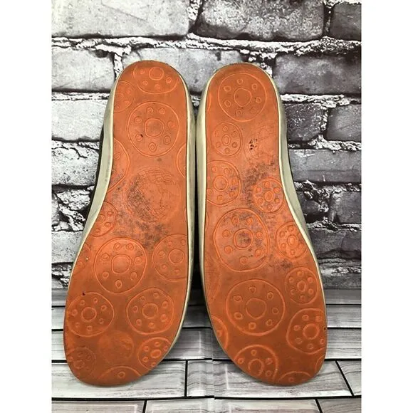 Camper Brown Textile Synthetic Orange Lace Up Casual Shoes Men’s Sz 45EU/12M US