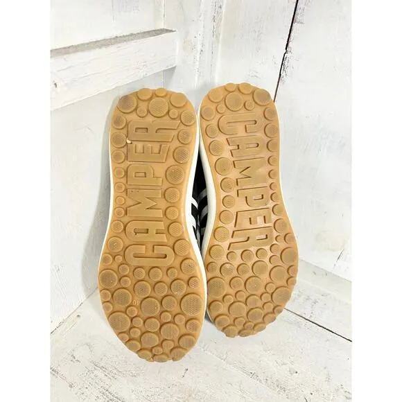 Camper Pelotas Athens Stitch-Free Low Top Sneakers Black/White Women's 40 / 9