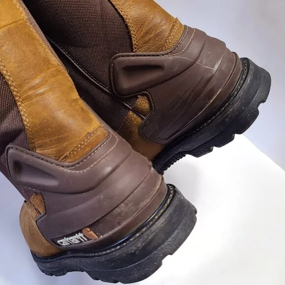 Carhartt Men's 12M Bison 11'' Waterproof Steel Toe Work Boots CMP 1200