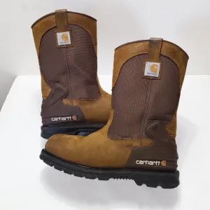 Carhartt Men's 12M Bison 11'' Waterproof Steel Toe Work Boots CMP 1200