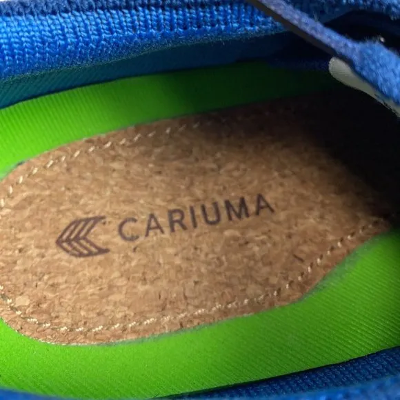 Cariuma Pantone OCA Low Womens Size 8 Men’s 6.5 Blue Sneakers Shoes