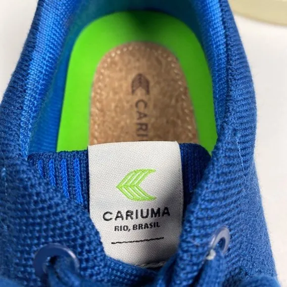 Cariuma Pantone OCA Low Womens Size 8 Men’s 6.5 Blue Sneakers Shoes